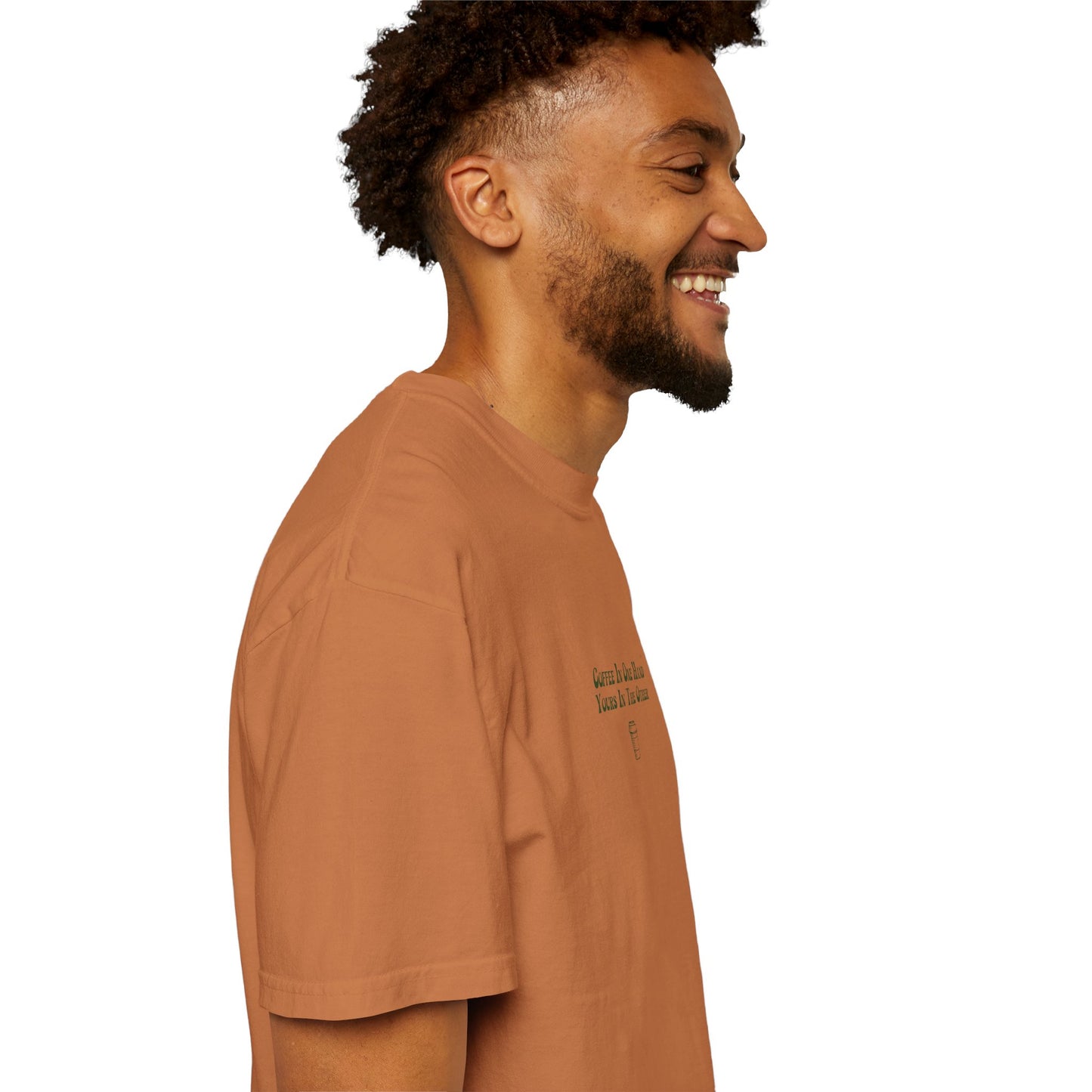 Coffee In One Hand Unisex Garment-Dyed T-shirt