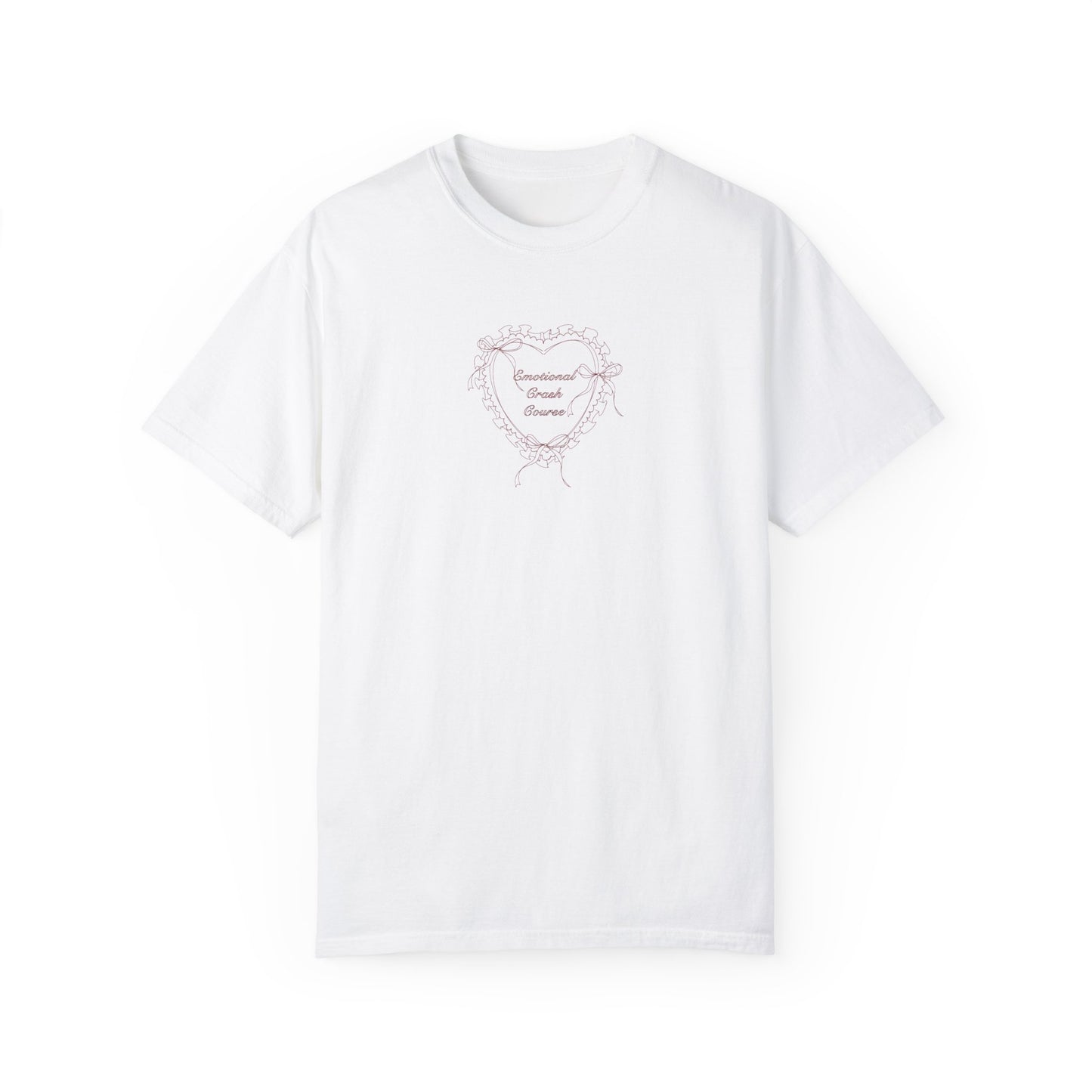 Emotional Crash Course - Unisex Garment-Dyed T-Shirt
