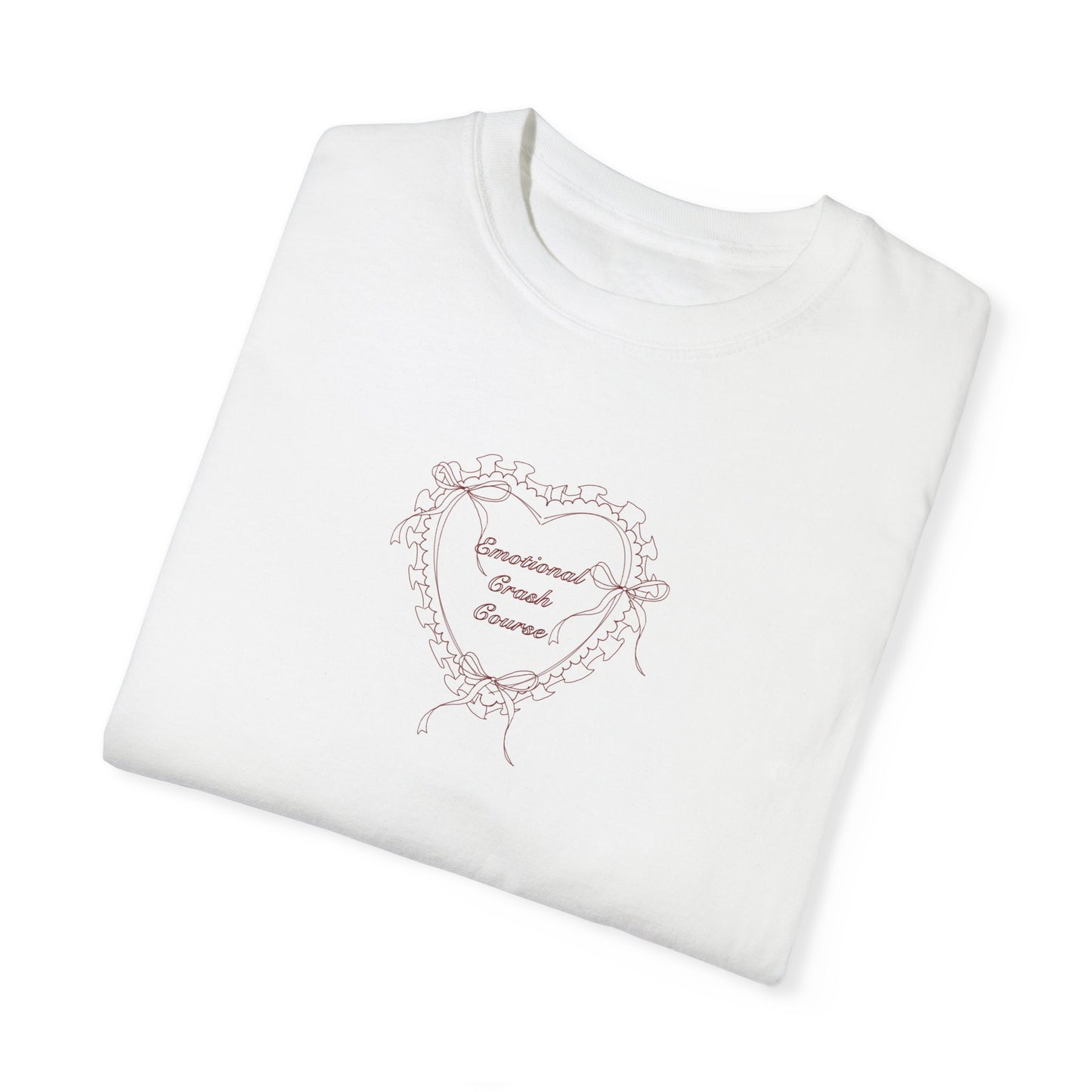 Emotional Crash Course - Unisex Garment-Dyed T-Shirt