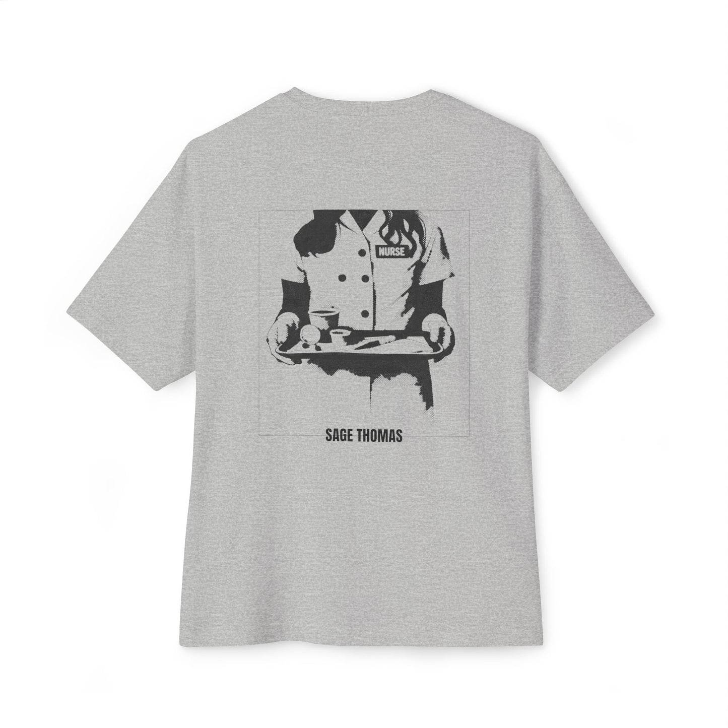 "SICK!" Cover art Unisex Oversized Boxy Tee