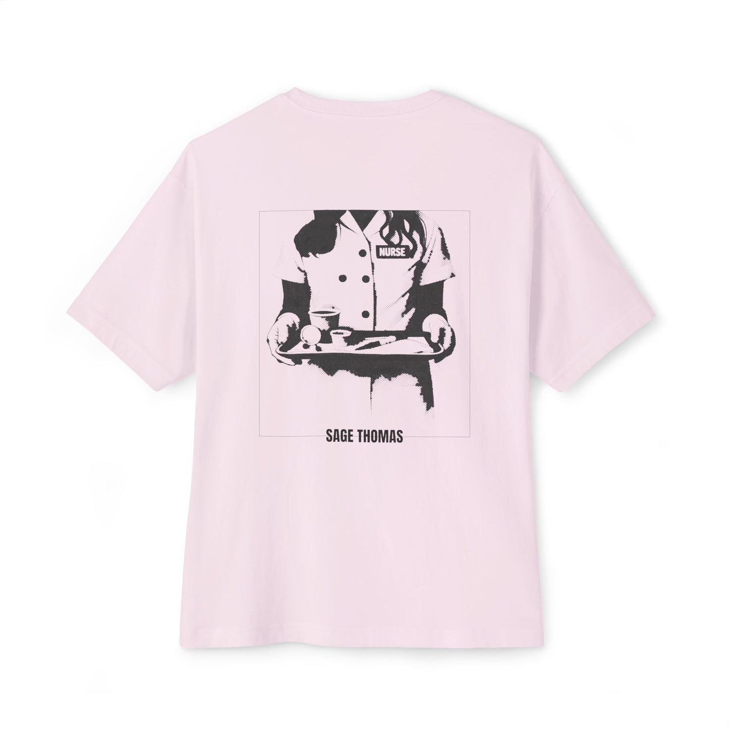 "SICK!" Cover art Unisex Oversized Boxy Tee