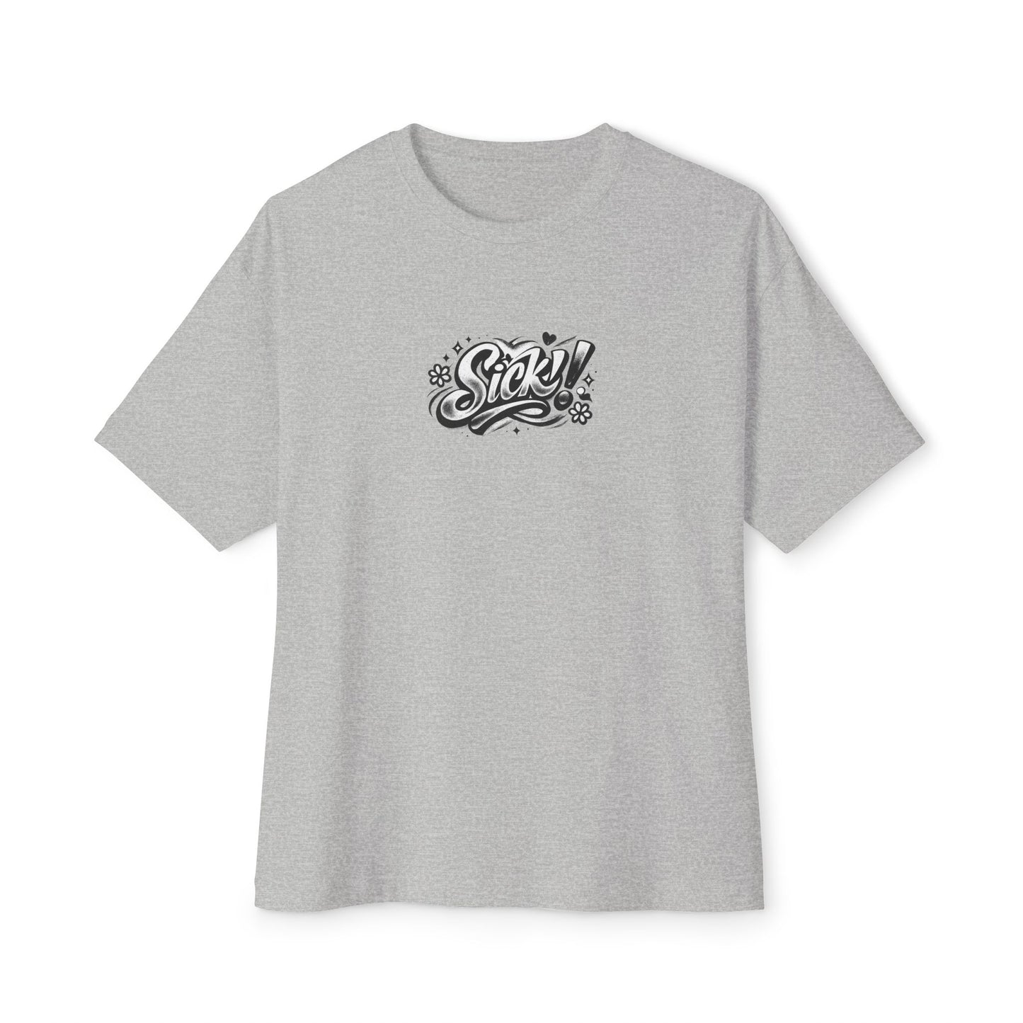 "SICK!" Cover art Unisex Oversized Boxy Tee