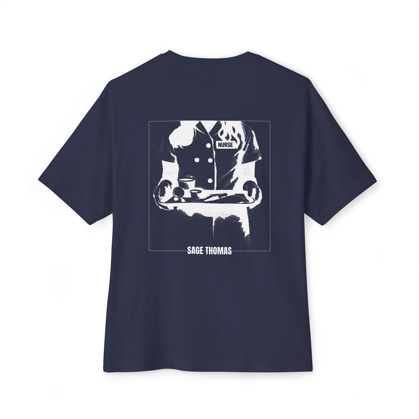 "SICK!" Cover art Unisex Oversized Boxy Tee