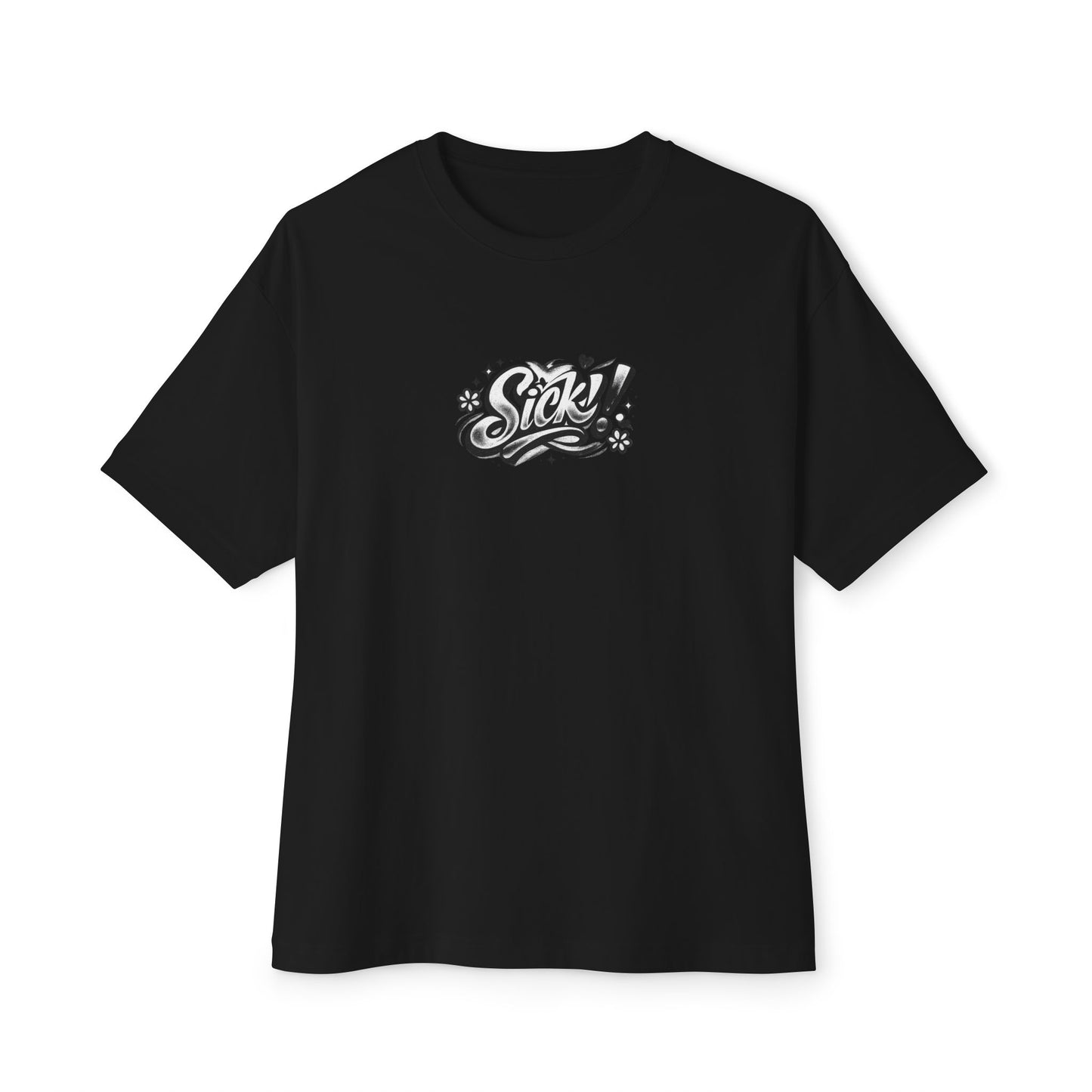 "SICK!" Cover art Unisex Oversized Boxy Tee