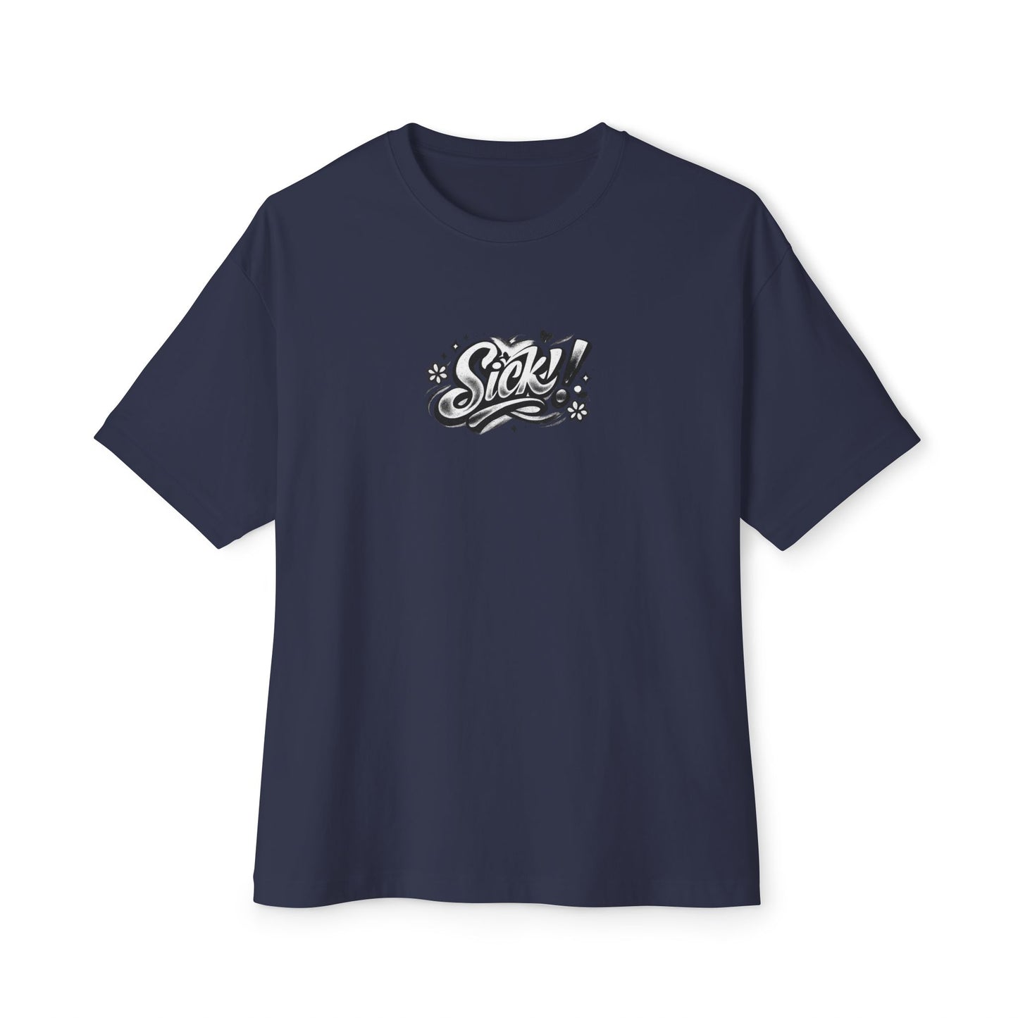 "SICK!" Cover art Unisex Oversized Boxy Tee
