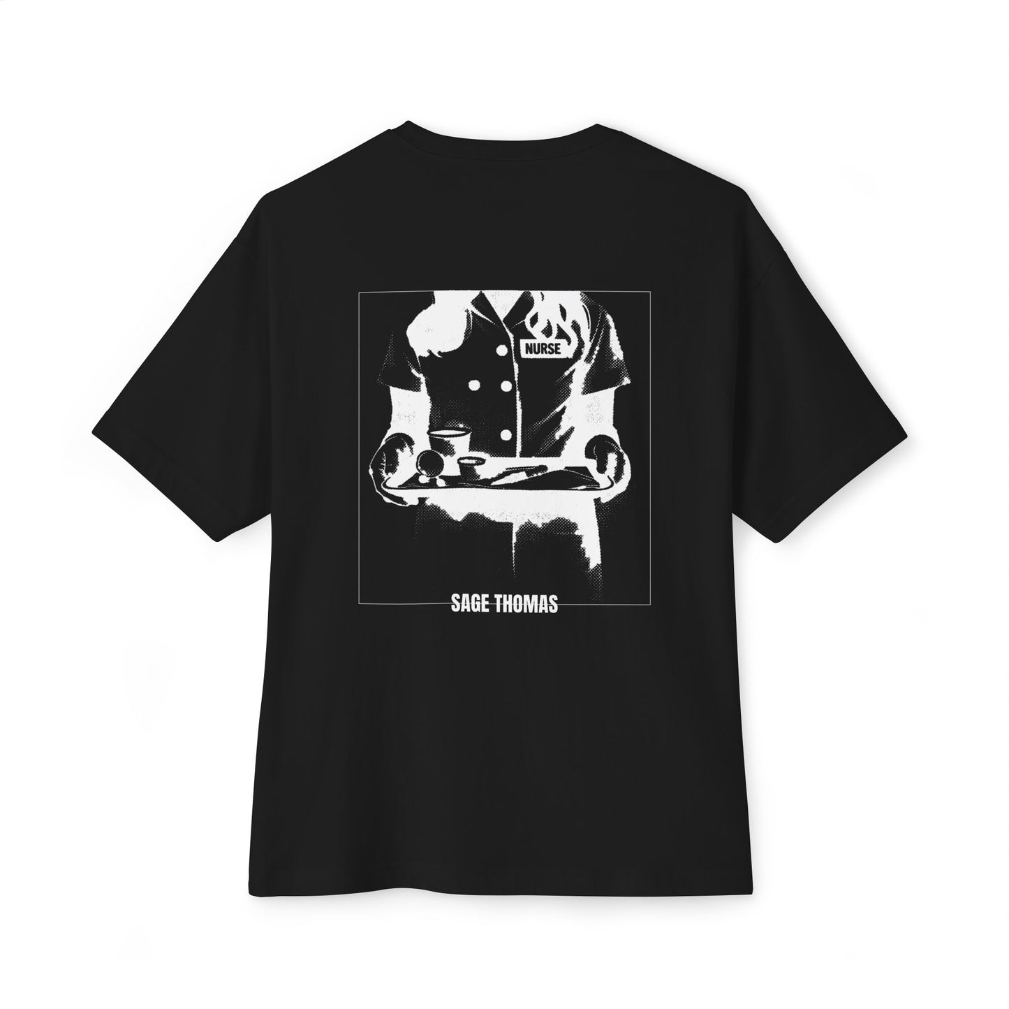 "SICK!" Cover art Unisex Oversized Boxy Tee